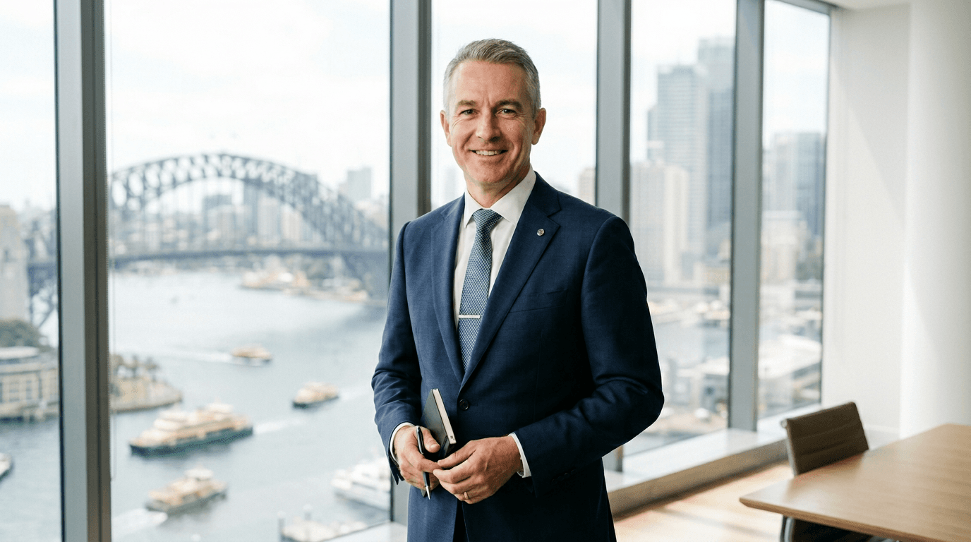 The CEO of an Australian industry association leading a board advocacy session.
