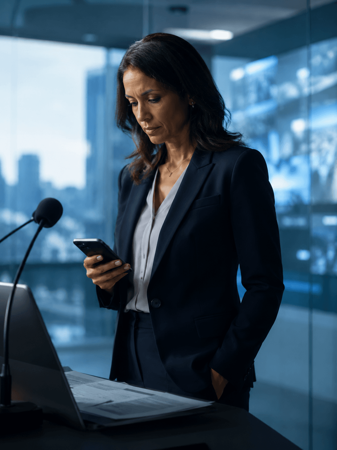 Senior PR practitioner delivering crisis communications training